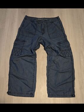 American Eagle Outfitters Dark Blue Cargo Pants